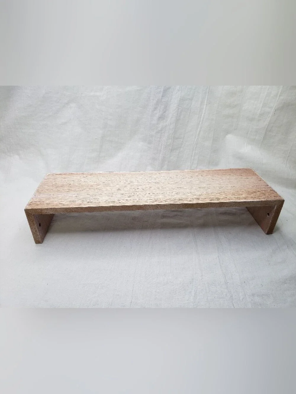 Small Rustic Wood Shelf Minimalist Garland Hangers